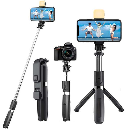 Tripod with Bluetooth Remote